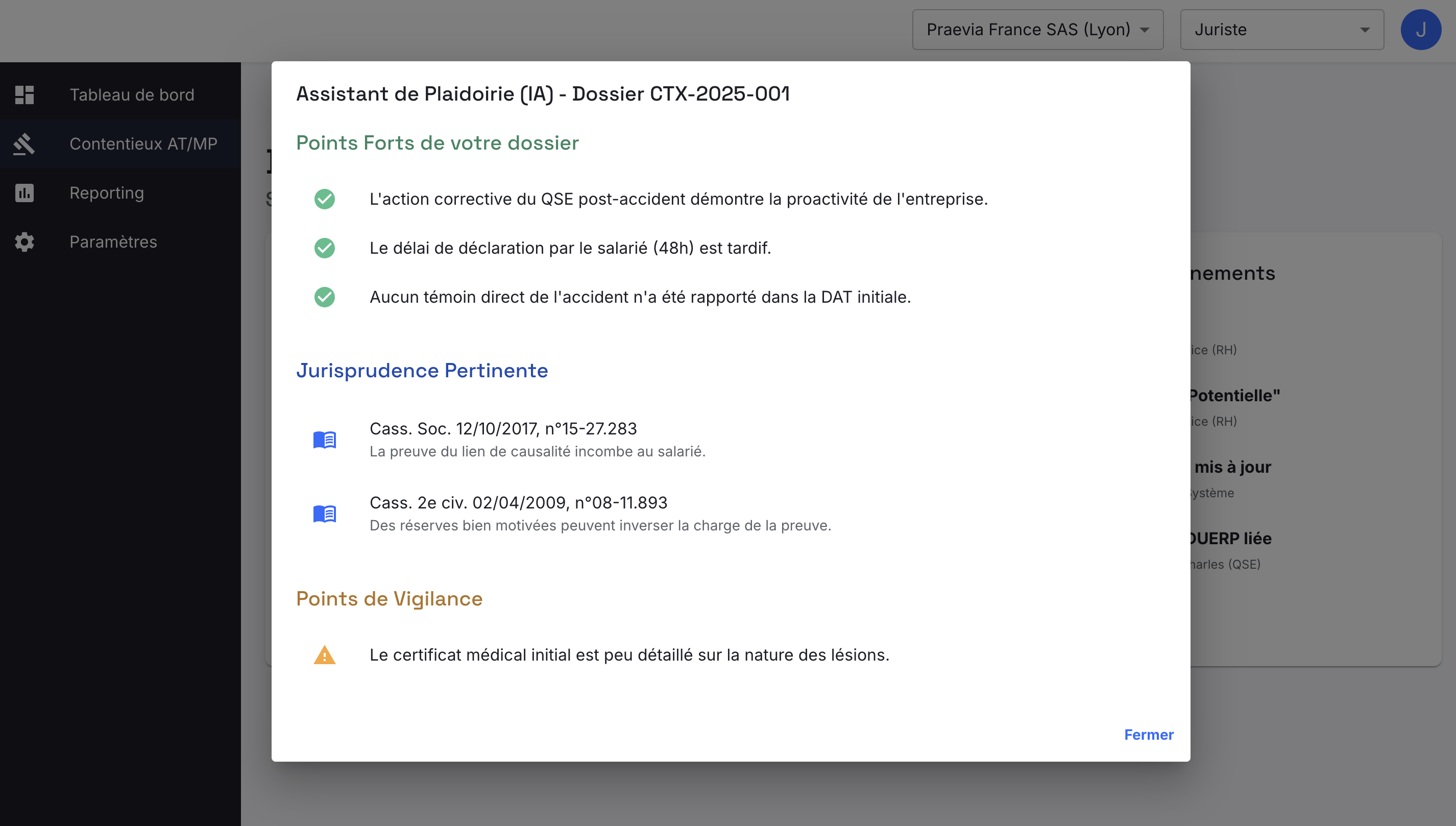 Vue Juriste - Capture 3